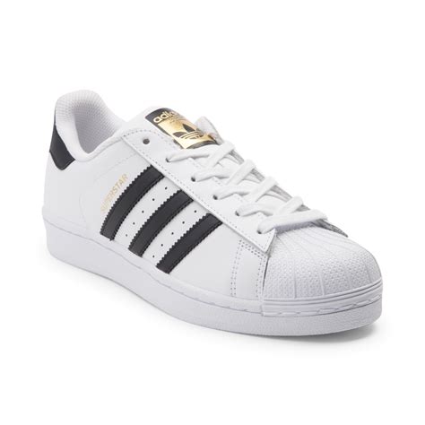 white Adidas Superstar shoes women